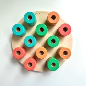 Lovevery Wooden Stacking Peg Board